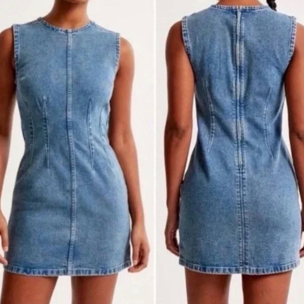 A&F denim dress